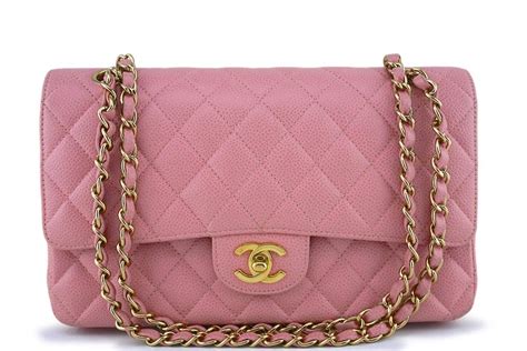 pink chanel caviar bag|Flap Bags .